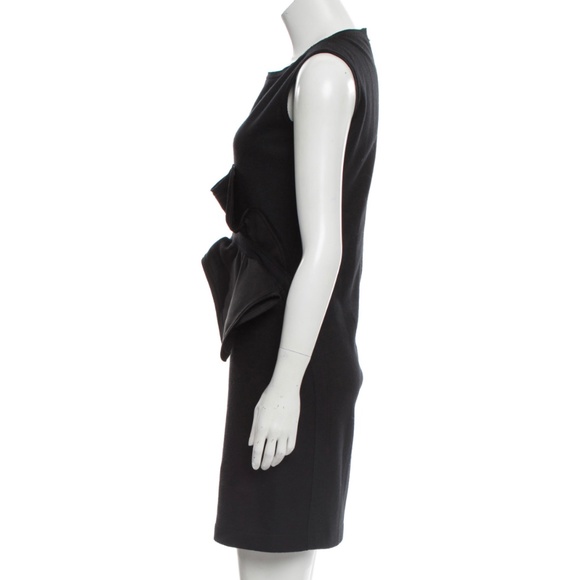 Fendi EUC Size S US4 100% Wool Ruffle Mini Dress - Picture 5 of 8